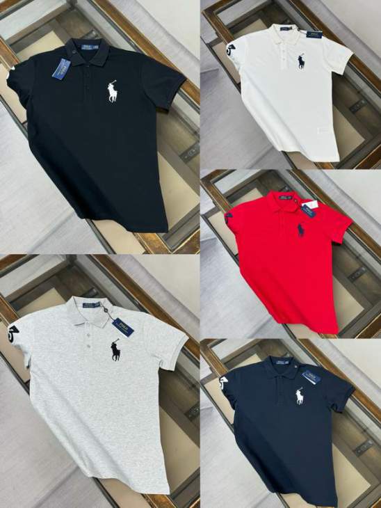 Picture of Ralph Lauren Polo Polo Shirts Short _SKUPoloM-3XLtltx0725493